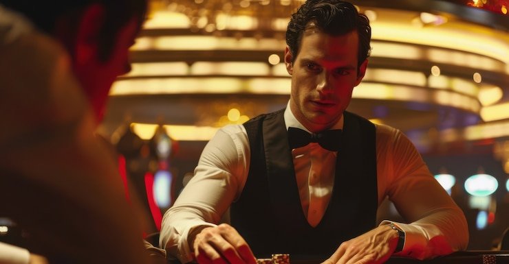 Live dealer in Speed Baccarat studio